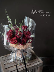 Alethea Florist Pick - Red Tone
