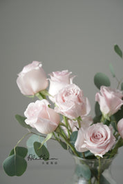 Alethea Rose Vase - Pink - Valentines'Day