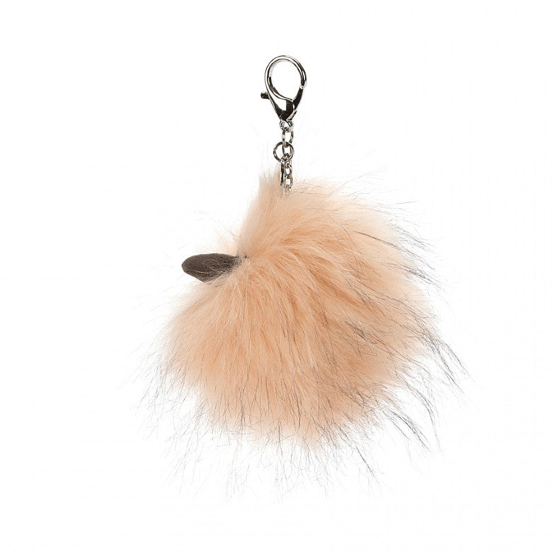 Just Peachy Bag Charm Jellycat