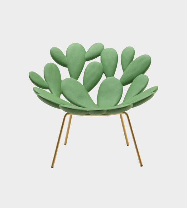 Filicudi Chair Balsam Green/Brass
