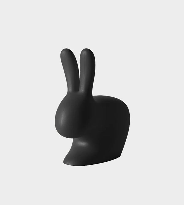 Qeeboo - Small Rabbit Chair Black
