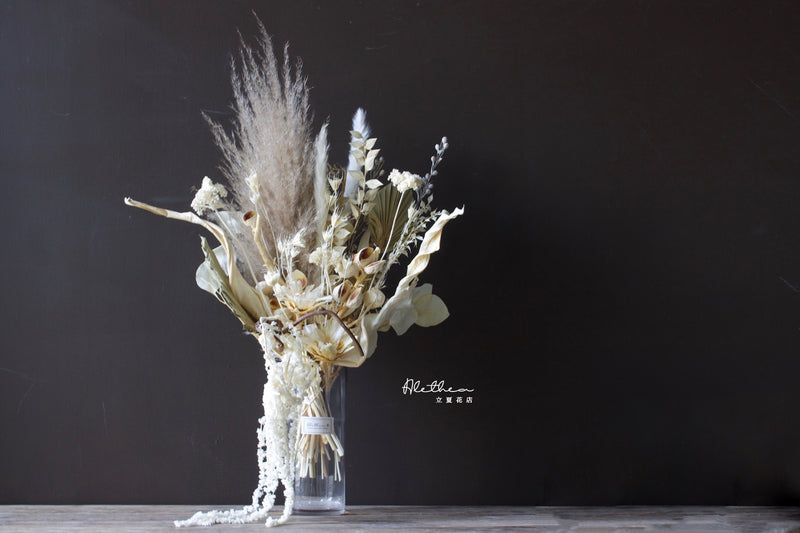 White Bush - Preserved Flower